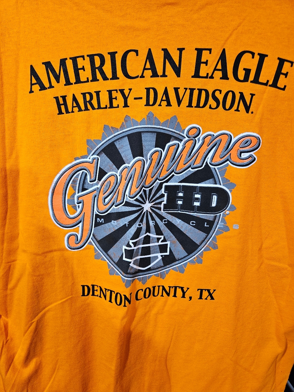 Harley-Davidson Orange Short Sleeve Denton County, TX - Picture 3 of 3